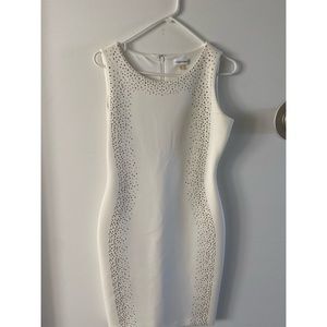 White Embellished Dress